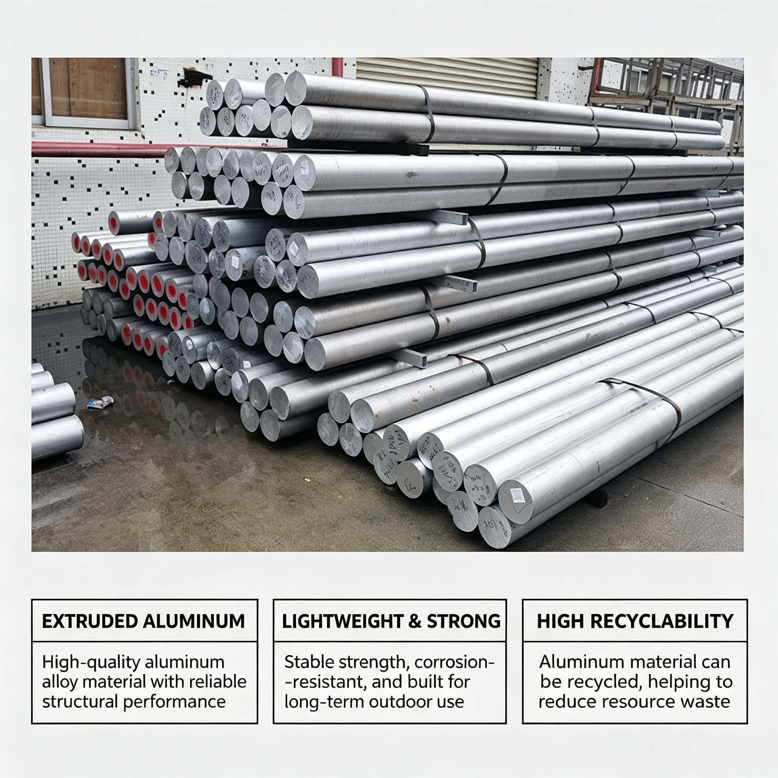 Aluminium Sichtschutzgitter für Mini Split Klimaanlagen