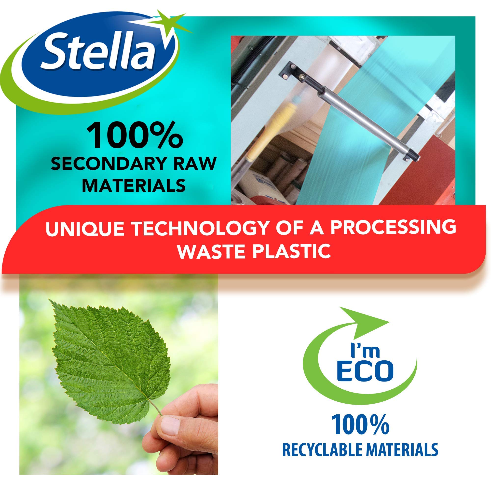 Stella pack Müllbeutel Bundle 60l und 35l Reißfest