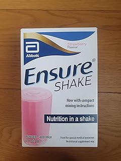 Delicious Nutrition on the Go: A Review of Ensure Shakes Sachets, Strawberry