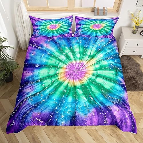 Miniatura 38 de Juego de funda de edredón de estilo japonés, tamaño King, diseño de grulla de cerezo con estampado de grulla para niños, niñas y mujeres, decoración