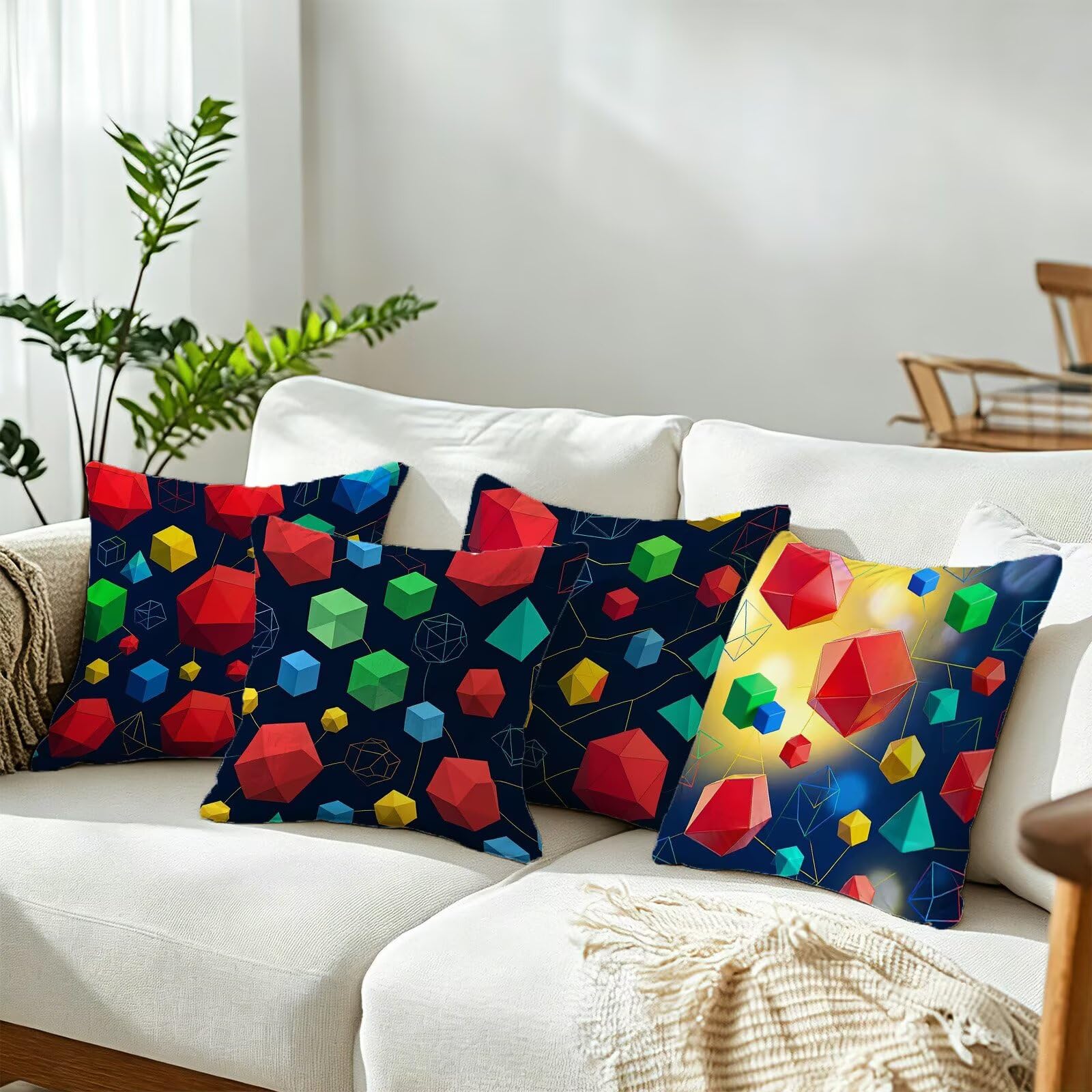 Poszewka na poduszkę dekoracyjna 65 x 65 cm czerwona poduszka outdoorowa