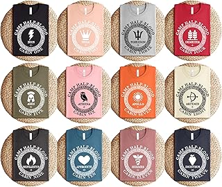 Camp Half-Blood Shirt, Custom Cabins Shirt, Greek Mythology Graphic Sweatshirt, Percy Jackson Fan Sweater