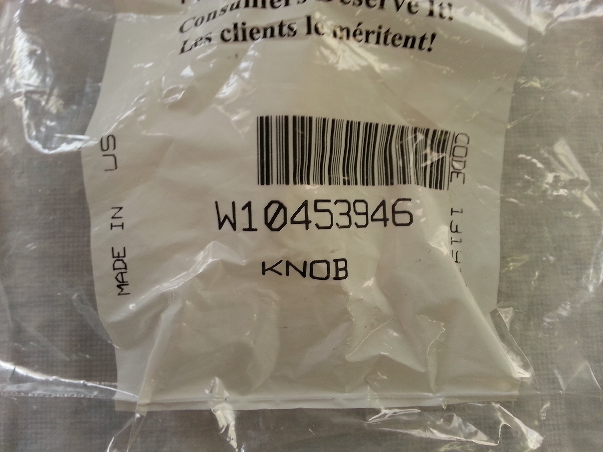 Amazon.com: ForeverPRO WPW10711289 Knob for Whirlpool Appliance  