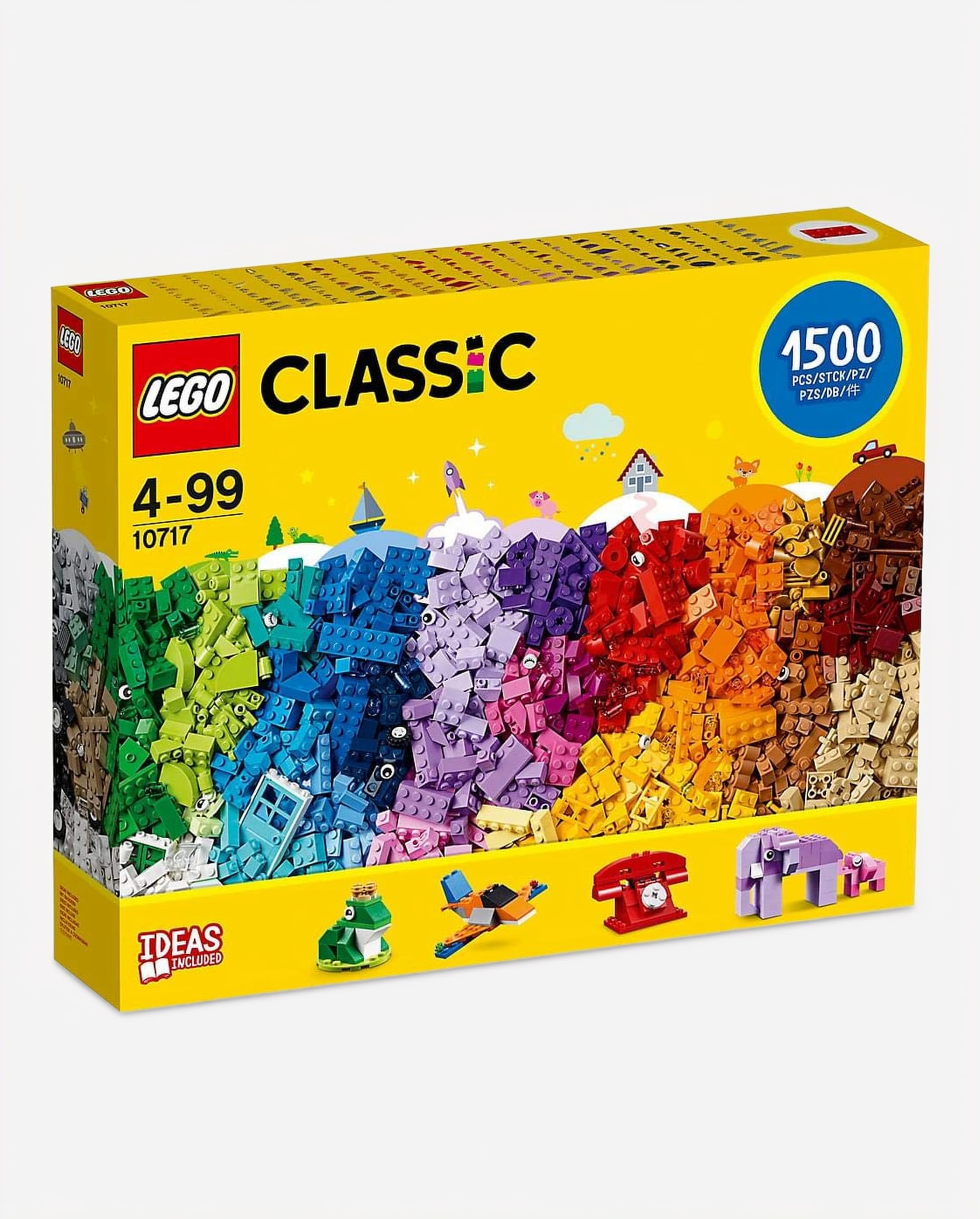 Amazon.co.jp: LEGO クラシック 10717 ブロック ブロック ブロック1500