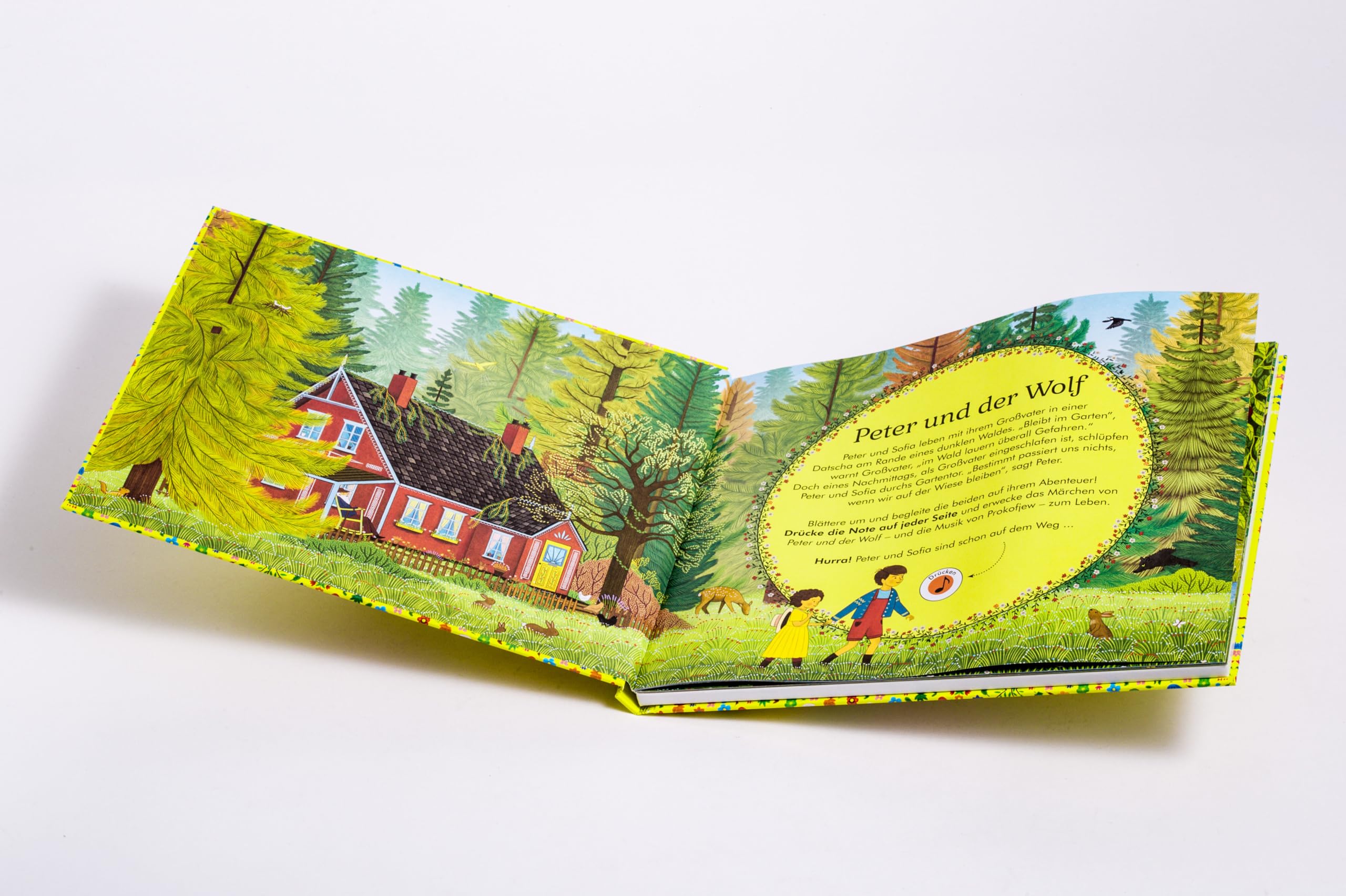 Sergei Prokofjew. Peter und der Wolf: Ein Musik-Bilderbuch zum Hören mit 10 Soundmodulen. Für Kinder ab 4 Jahren