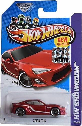 Hot Wheels Scion FR-S, rojo Showroom 199250