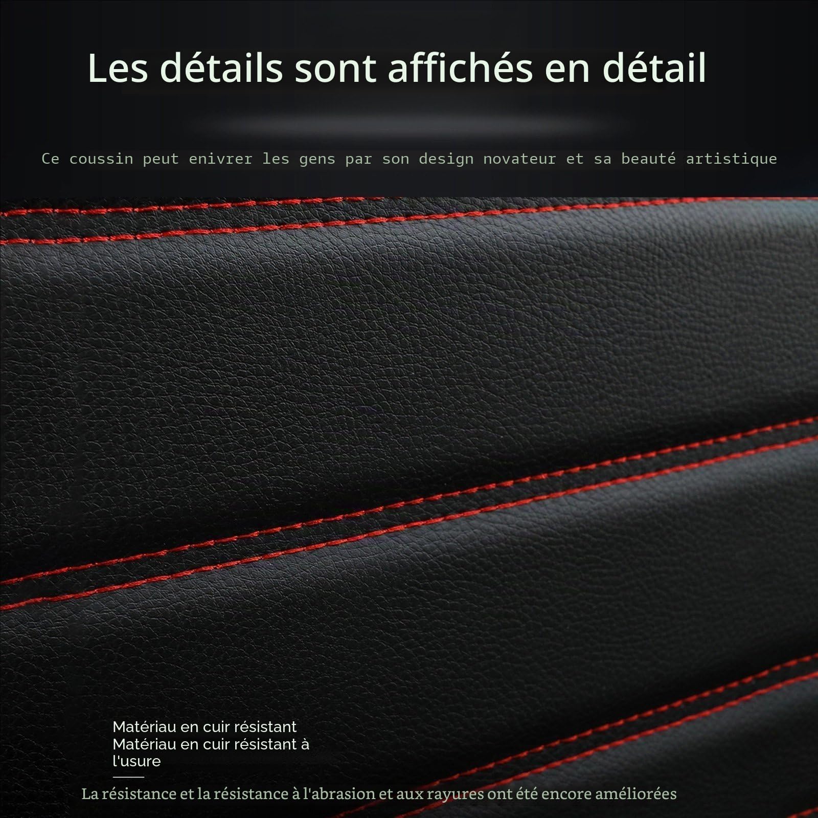 Housses de Siège de Voiture pour Toyota Hilux 2009-2019 PU Cuir Imperméable Antidérapant Housses De Siège Interieur Accessoires,B