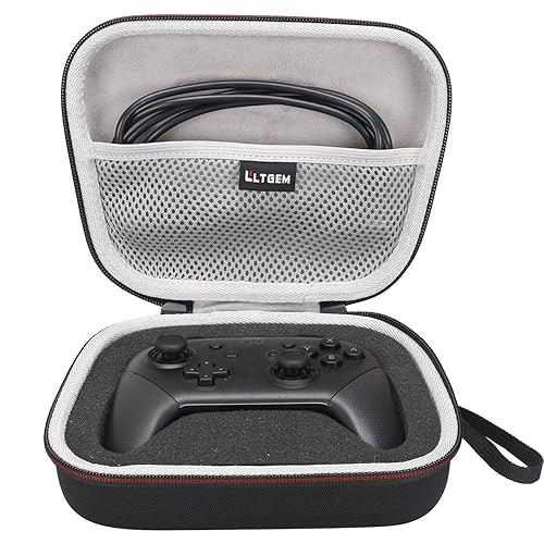 Miniatura 2 de LTGEM Controller Case Compatible with Xbox CoreXbox Elite Series 2 CorePlayStation DualSenseGameSir G7 SEPowerA Gaming Controller, Black+Gray