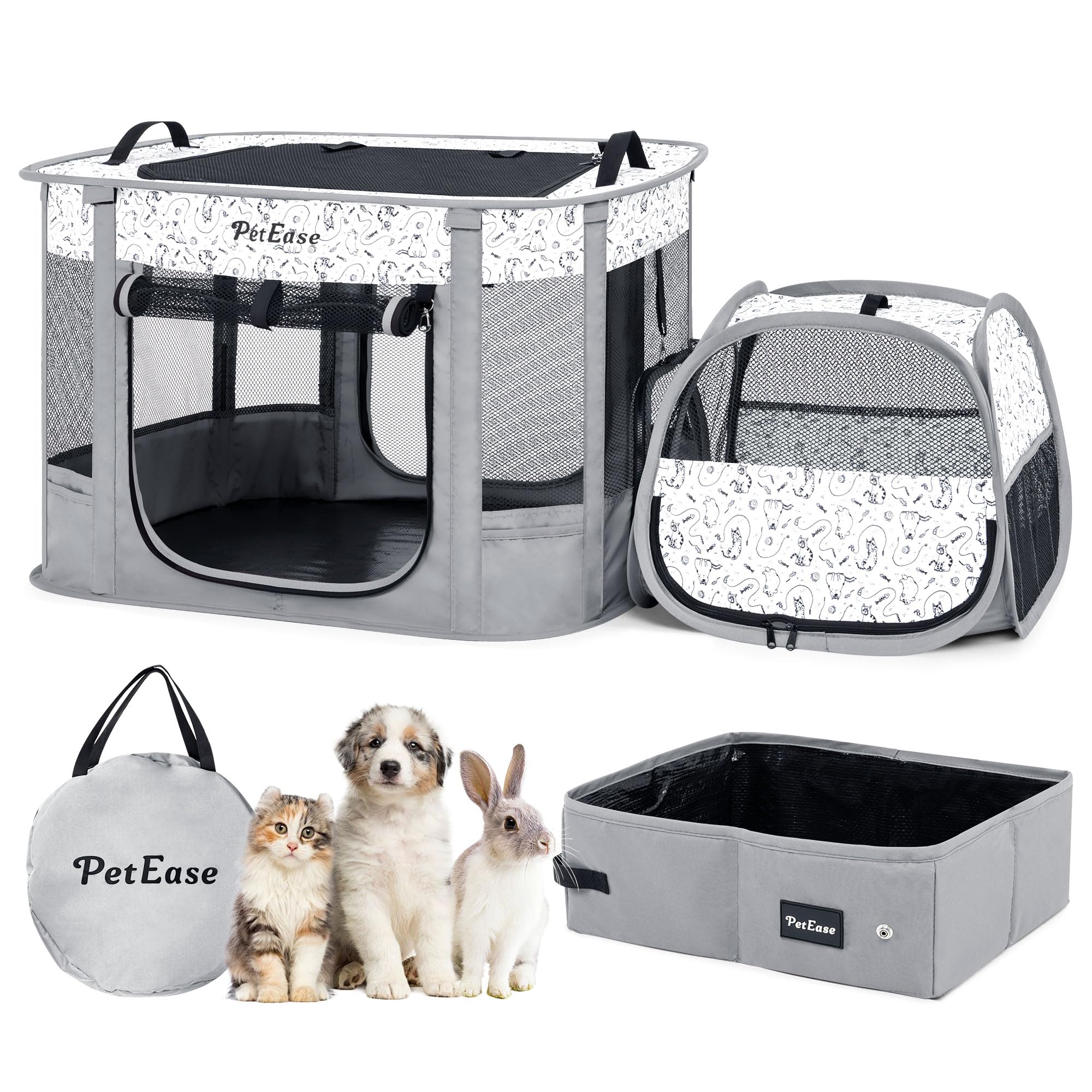 PetEase Portable Cat Playpen