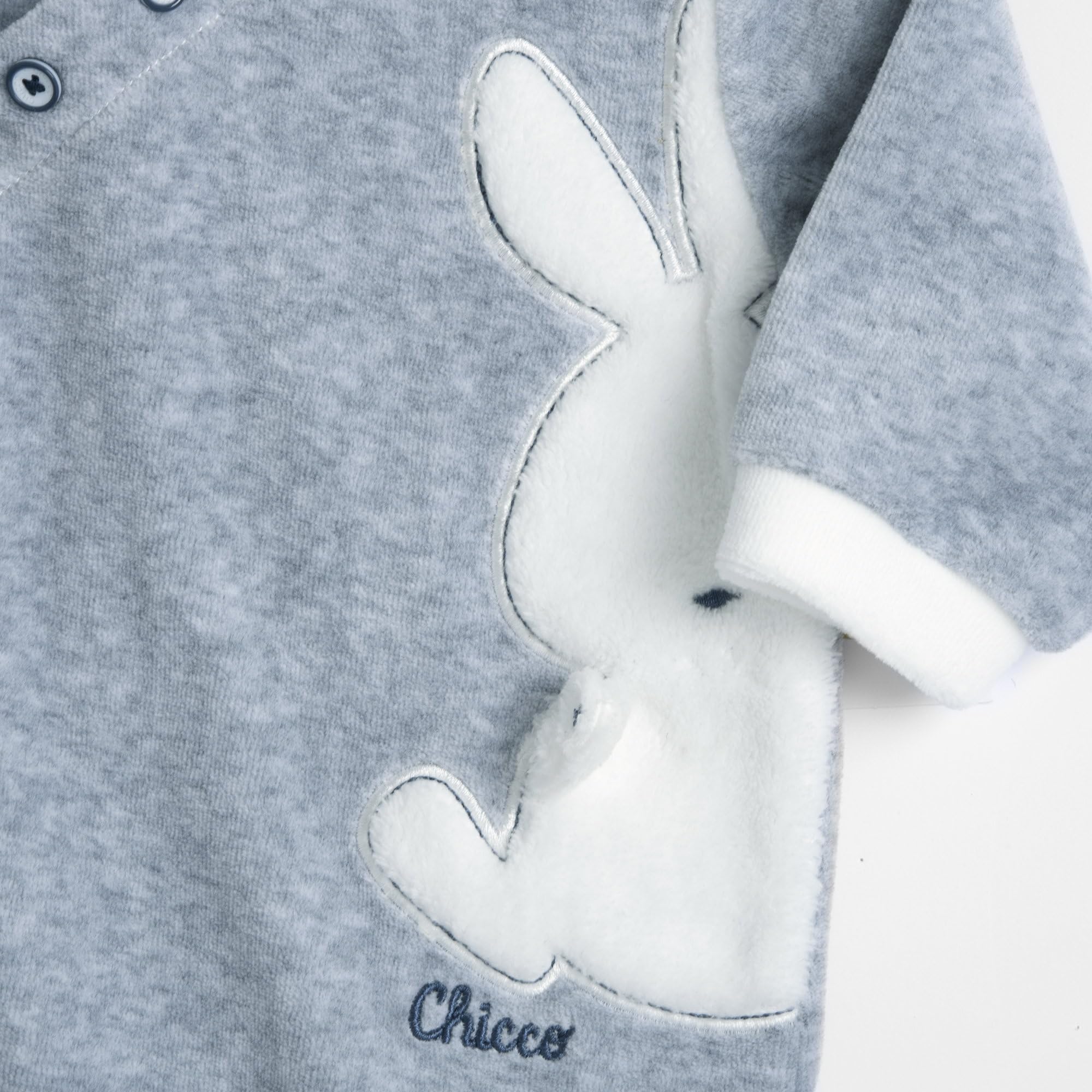 Chicco Tutina Con Apertura Frontale In Ciniglia, Adatta Alla Stagione Invernale Pigiamino per bambino e neonato Bimbo 0-24