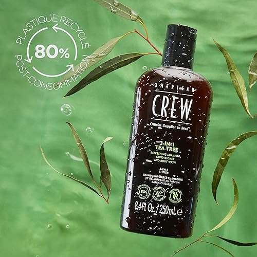 Vista 12 de American Crew Champú, acondicionador y gel de baño para hombres, 3 en 1, 15.2 onzas líquidas