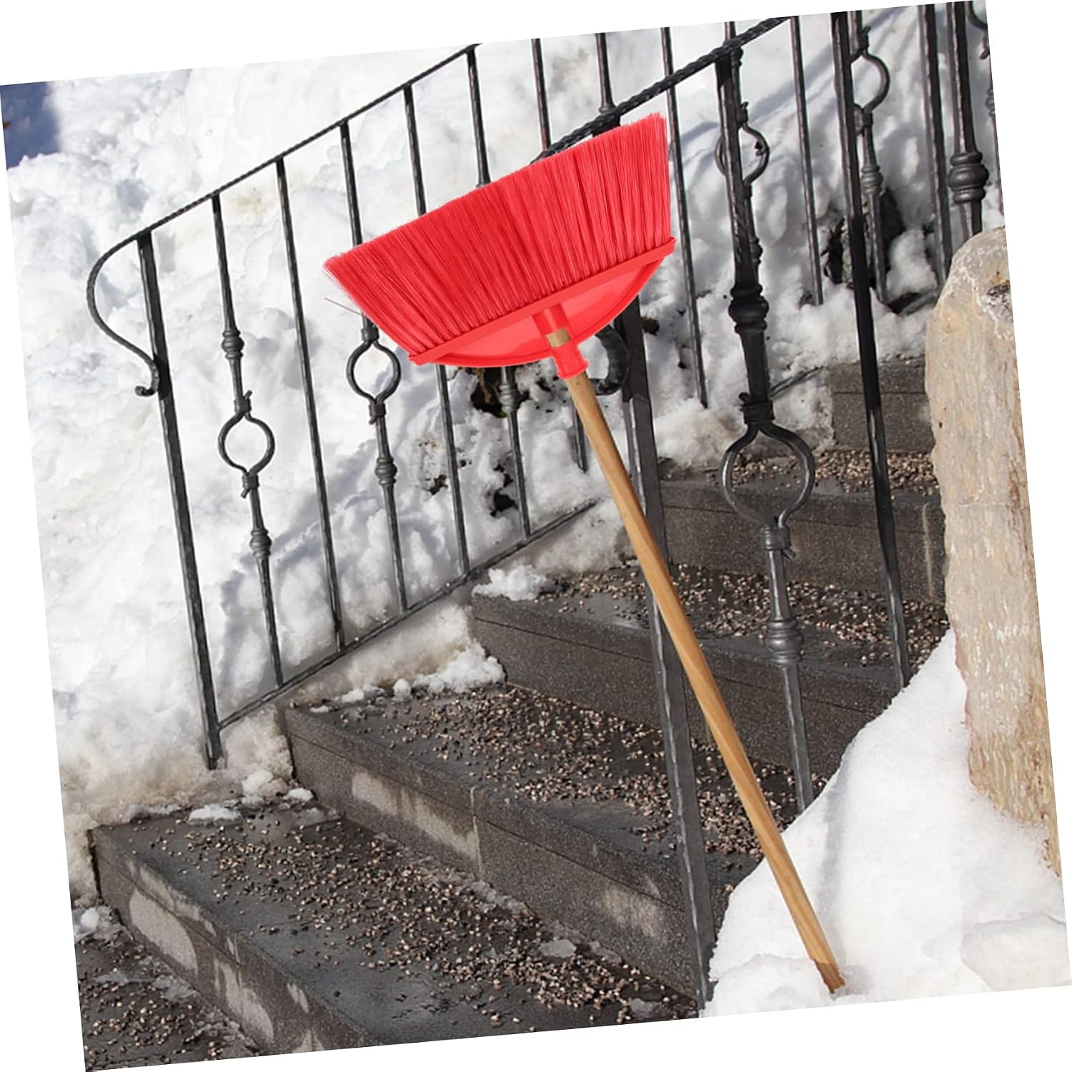 Plastic Sweeper Head Replacement Household Broom Head for Cleaning Sturdy Plastic Material Suitable for Home Use Easy to Install Compatible Standard Broom Handles
