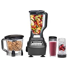 Ninja Mega Kitchen System 1500W 72 oz Full-Size Blender 8-Cup Food Processor with 2 16 oz To-Go Cups