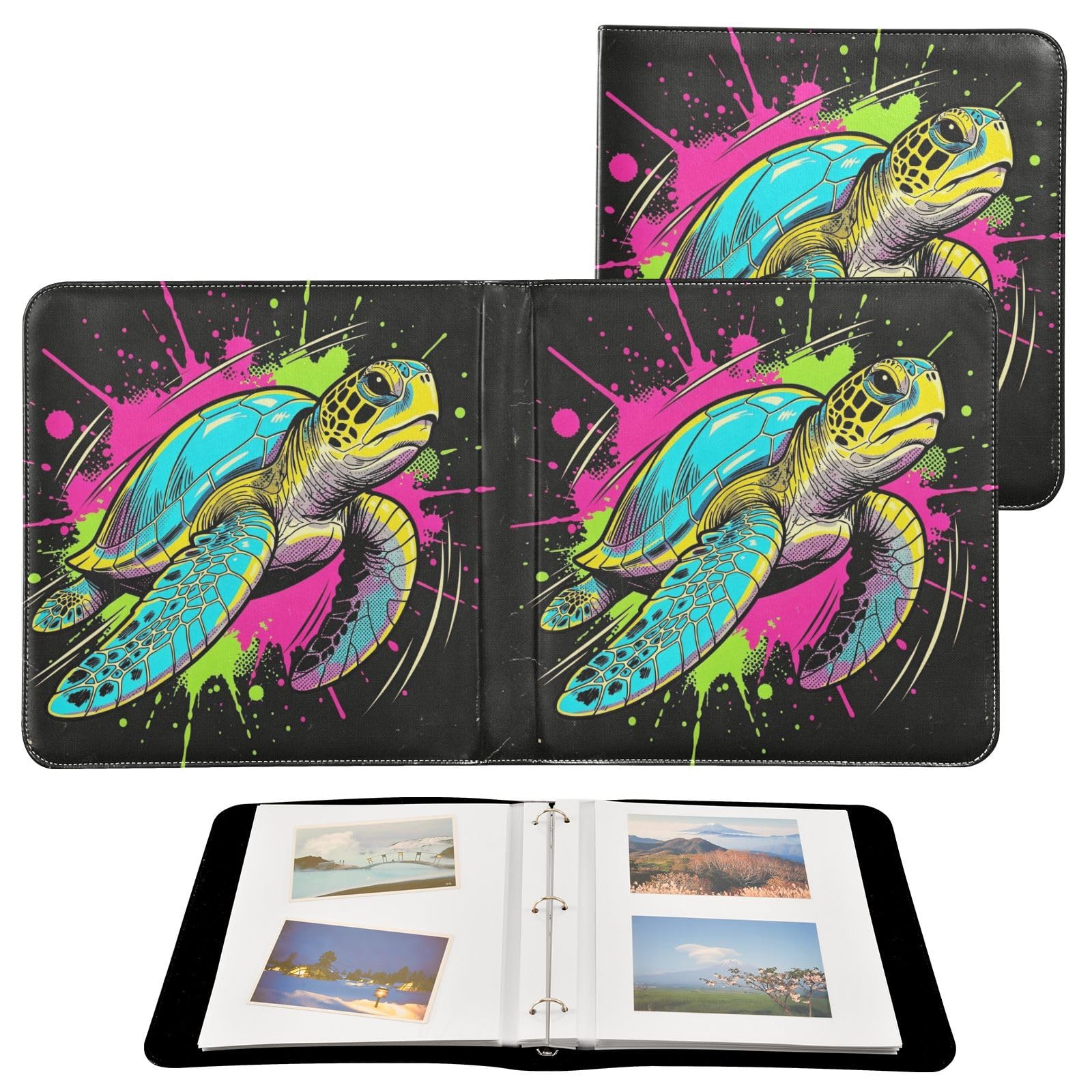 Album de scrapbooking en cuir facile à nettoyer au quotidien