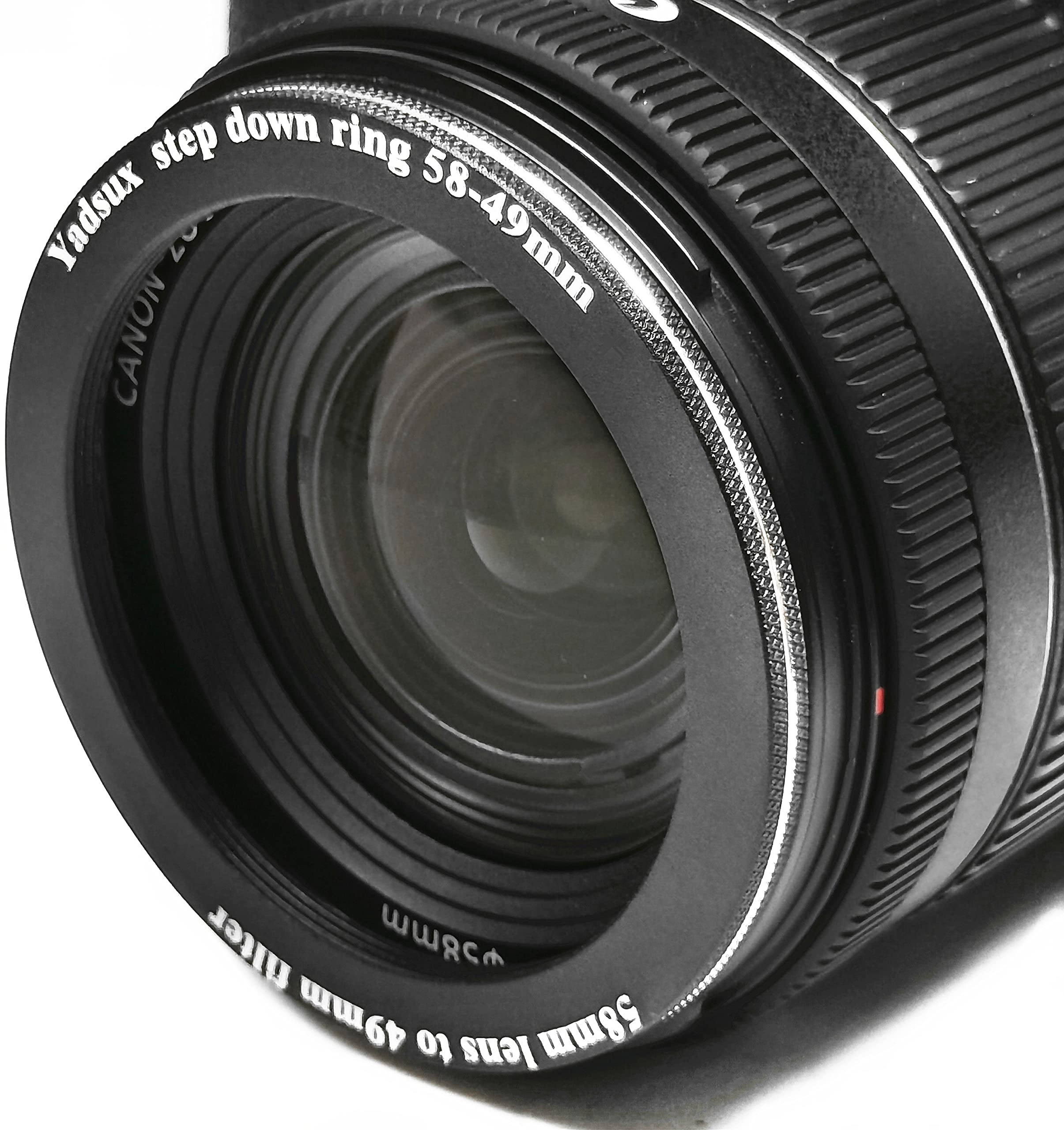 Amazon | 62~55mm ステップダウンアダプターリング、62mmレンズ~55mm