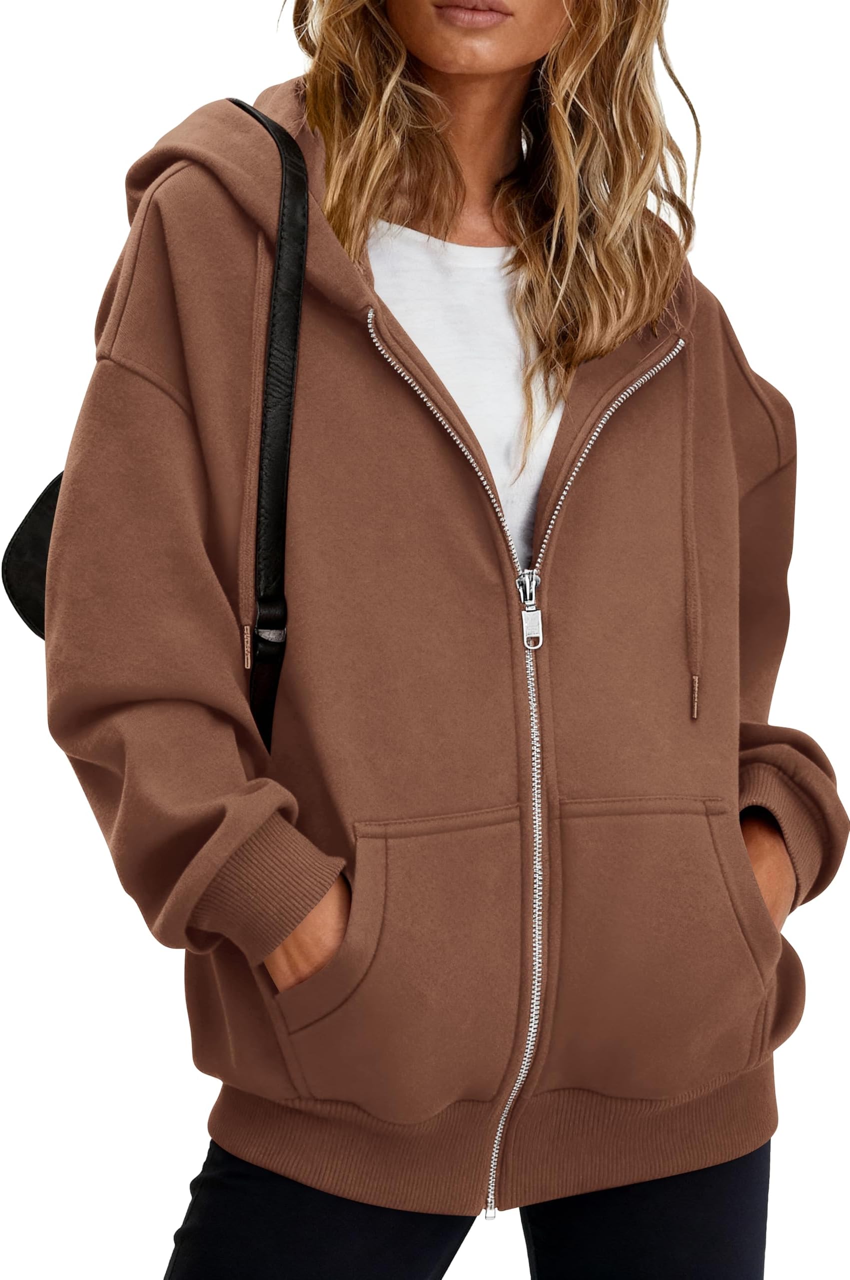 Hoodies for Women Zip Up jacket Drawstring Spring Fashion 2026 Trendy Long Sleeve Sweatshirt Clothing Outfits