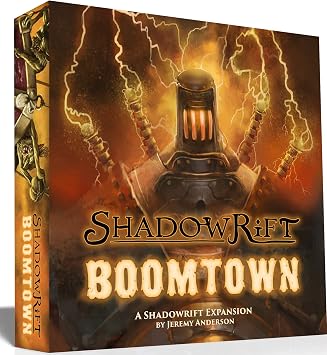 Shadowrift Board Game Boomtown Expansion