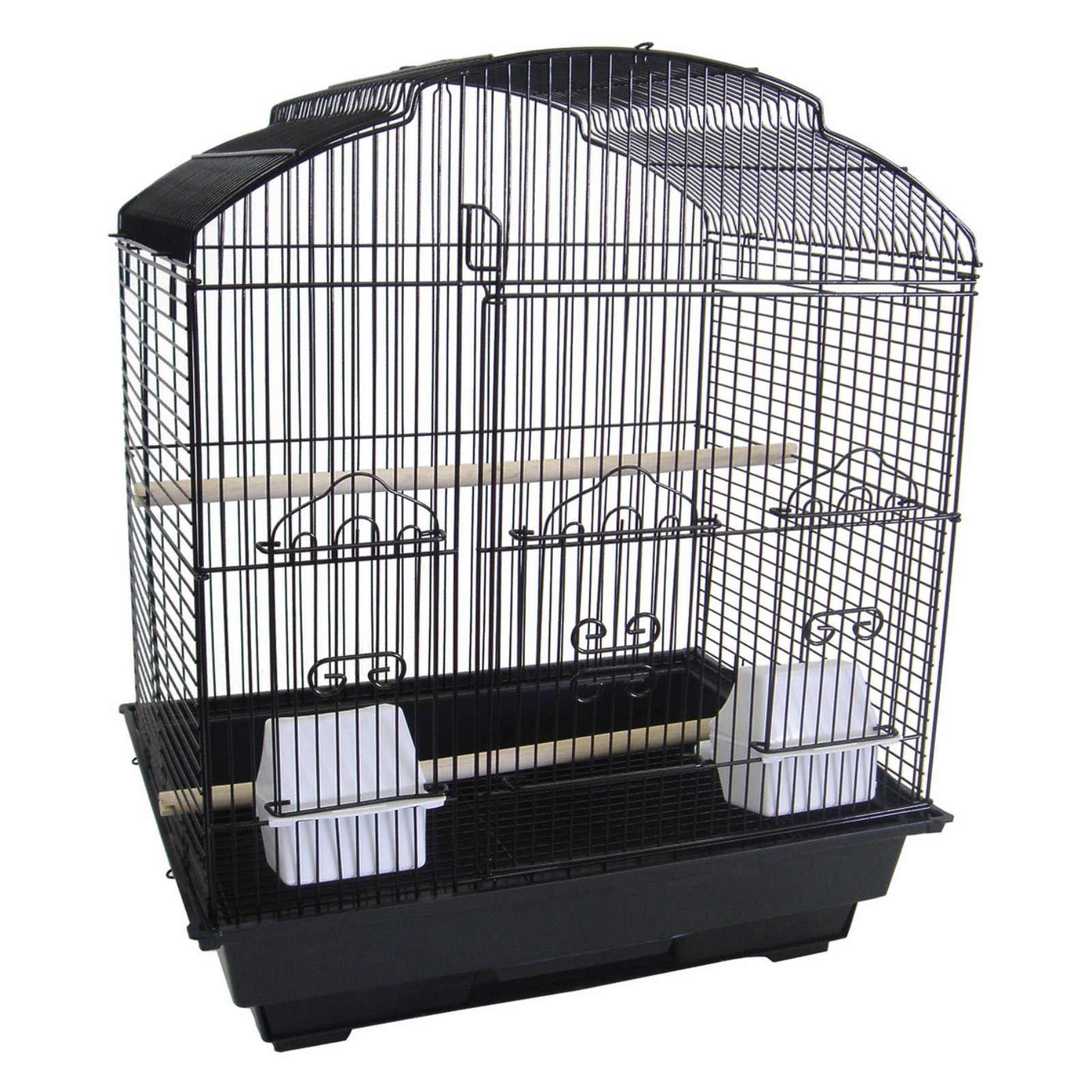 YML Vogelkäfig, 0,9 cm, Gitterabstand, 18 x 14 in., schwarz