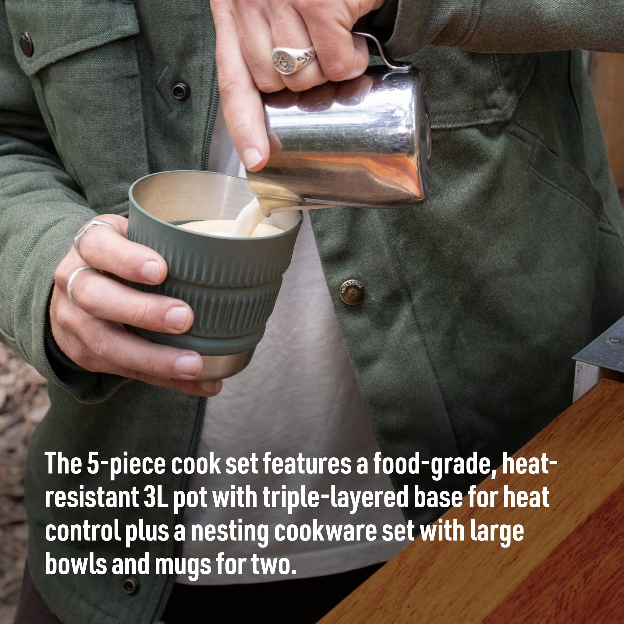 Amazon.com : Sea to Summit Detour Stainless Steel One Pot Cook Set