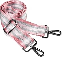 Vista 31 de Correa para bolso, accesorios plateados, correas anchas para bolsa, correa de hombro ajustable para bolsos