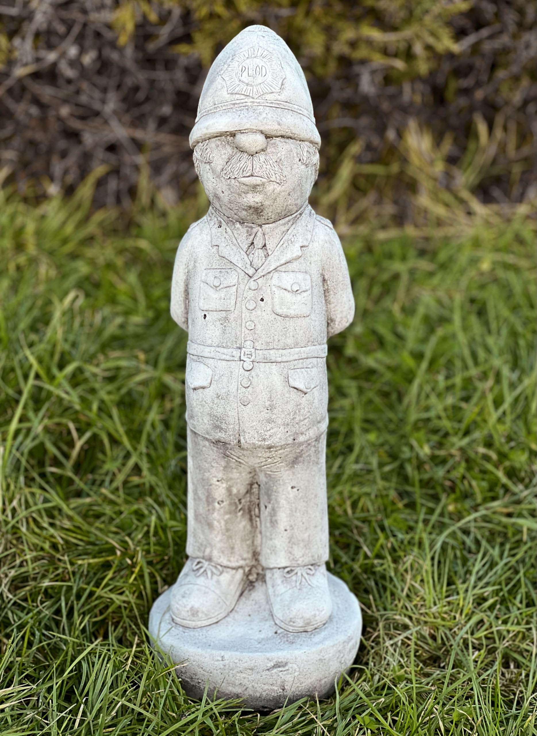 OLOMA Concrete man statue Stone boy figurine Outdoor people decoration Cement garden decorationOutdoor man ornament Gift for man Lawn decoration Man lover gift Front door sculpture