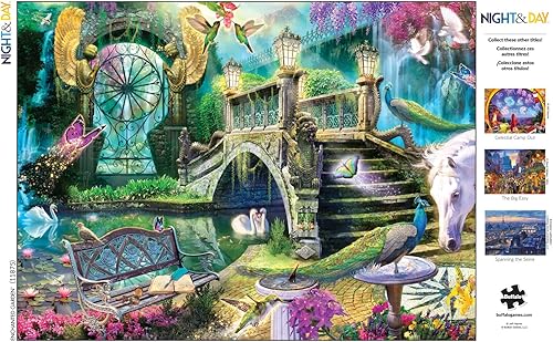 Miniatura 5 de Buffalo Games - Jardín encantado - Rompecabezas de 1000 piezas para adultos rompecabezas desafiante perfecto para noches de juego - 1000 piezas
