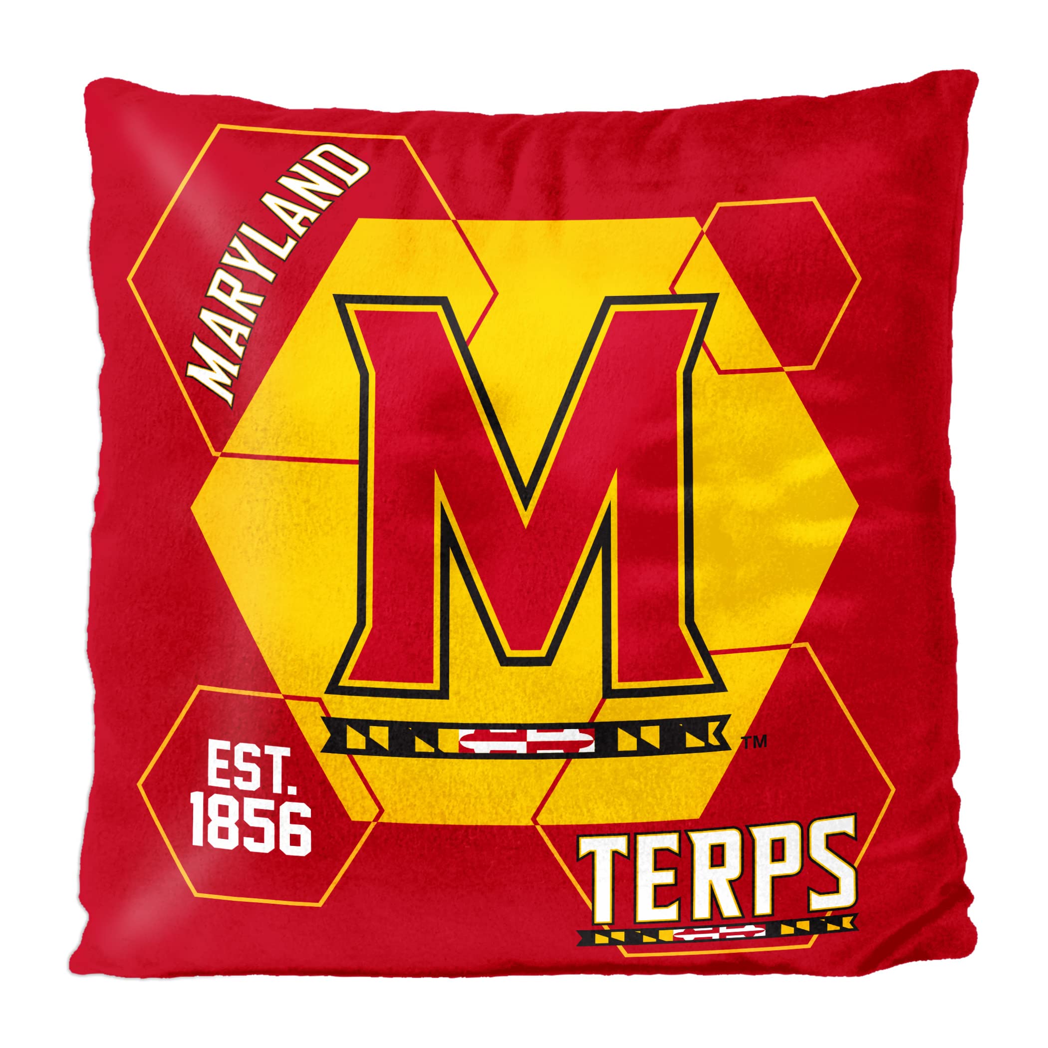 Oreiller velours Ohio State Buckeyes soulage le dos sur canapé