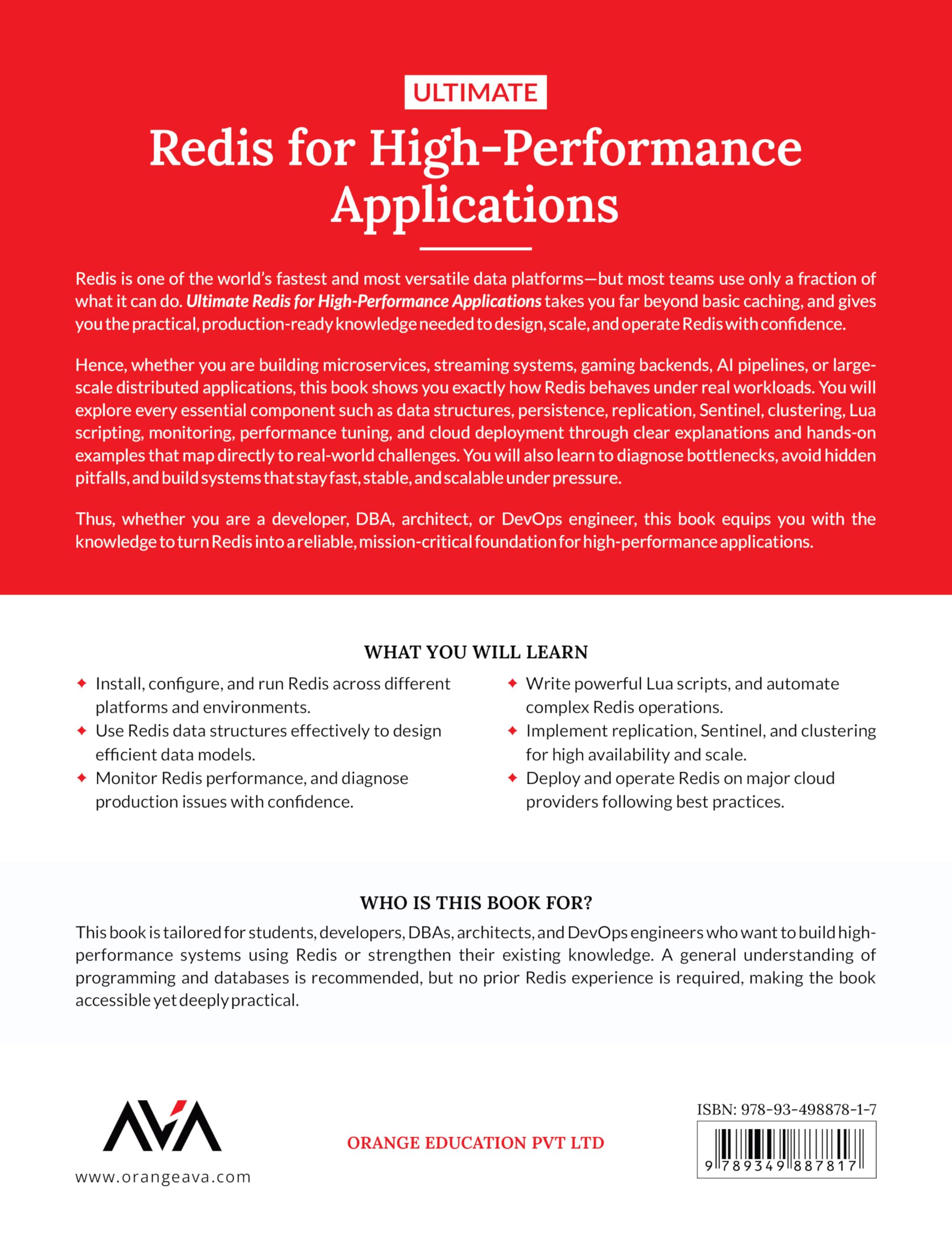 Ultimate Redis for High-Performance Applications: Master Redis Data Structures, Scripting, Scaling, Monitoring, Replication, and Clustering for High Performance Applications (English Edition)