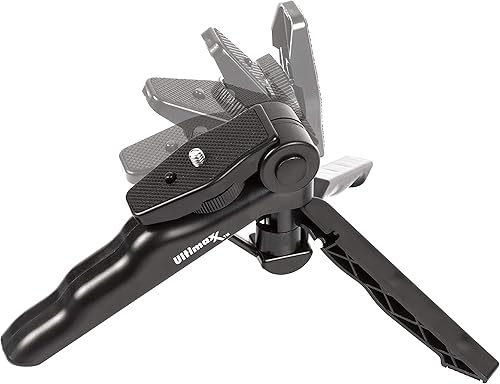 Miniatura 6 de Ultimaxx El paquete de trípode incluye: trípode de 75 pulgadas, monopie de 72 pulgadas, agarre de 12 pulgadas y empuñadura de pistola para Canon EOS