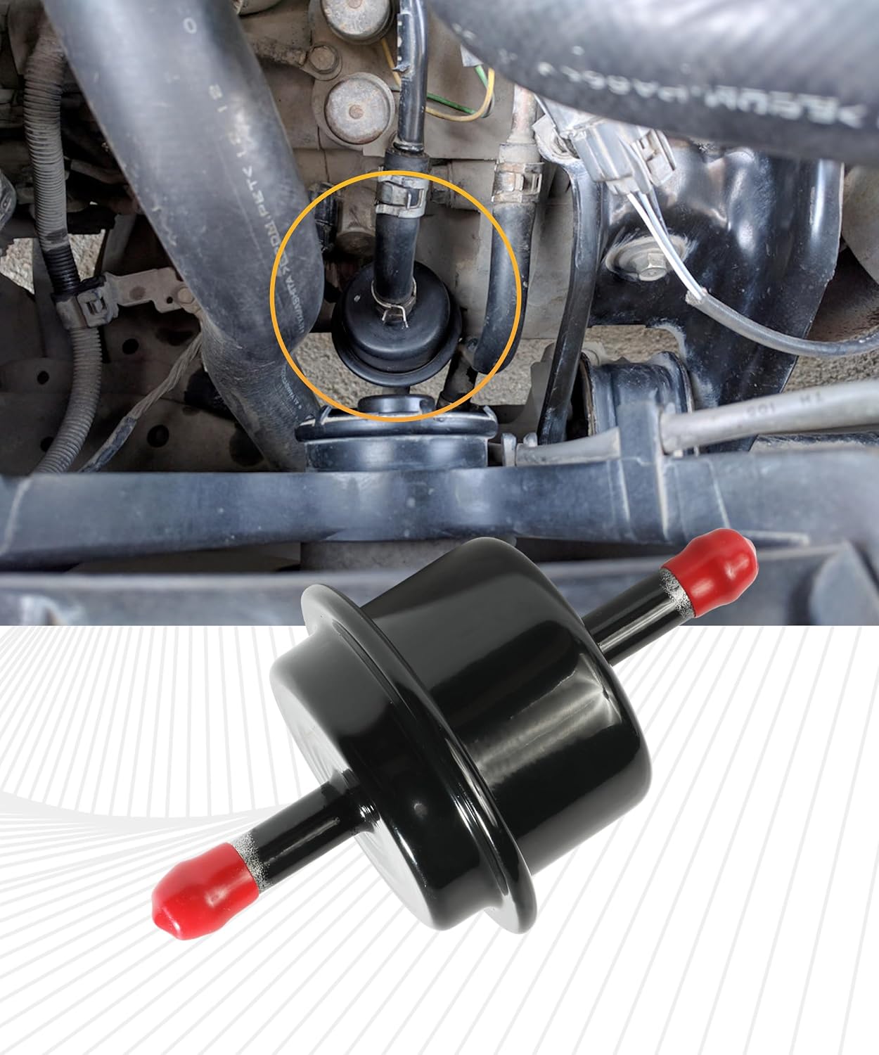 bylikeho Transmission Filter，Car Accessories Transmission Oil Filter，Automatic Transmission Filter, Transmission Filter Replacement,Transmission Fluid Filter,Replaces #044-0382,0440382,25430-Plr-003