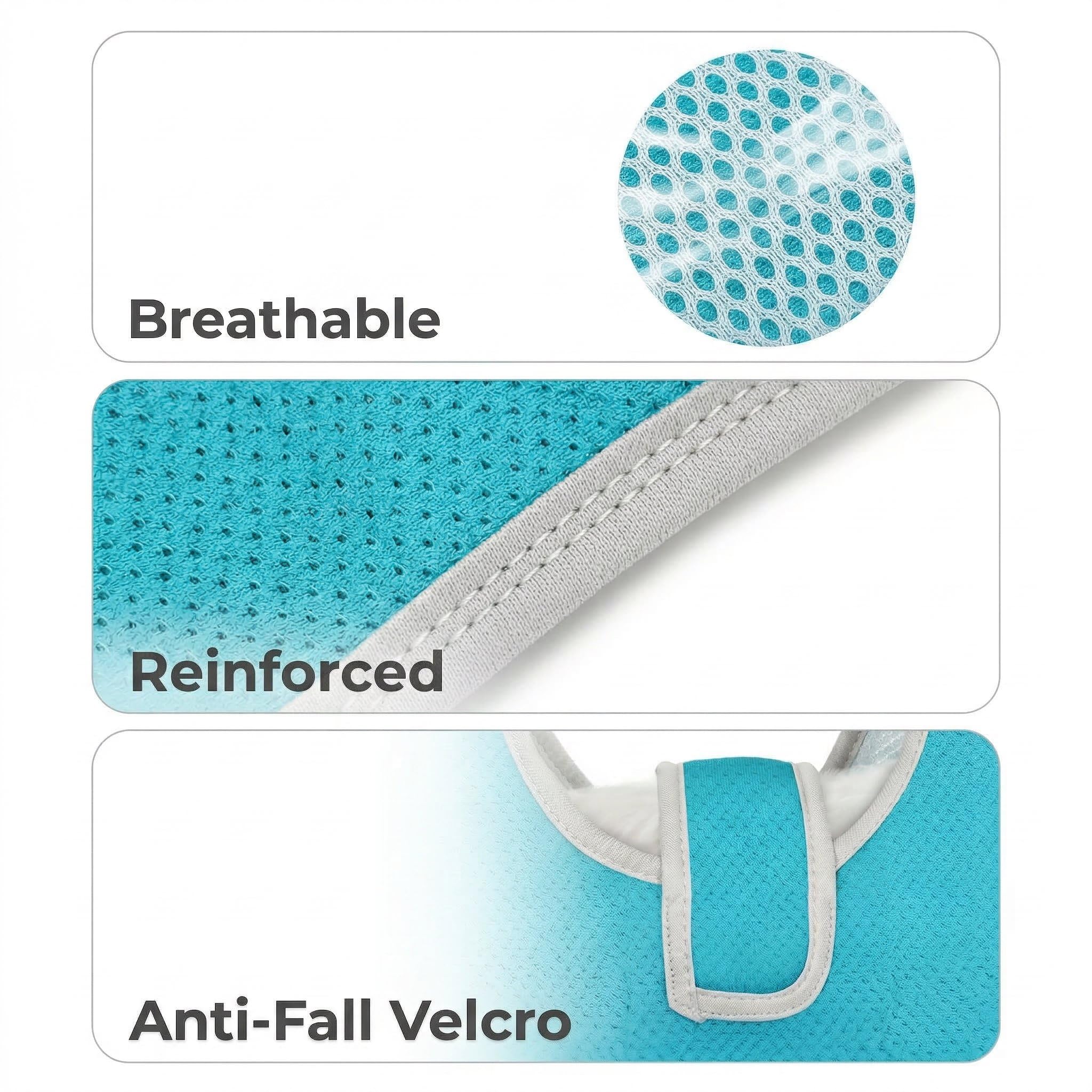 Marnonsis Dog Grooming Hammock, Adjustable Restraint Sling for Nail Trimming, Hands-Free Cat Grooming Harness for Easy Bathing, Haircuts & Claw Care at Home, Blue XS - image 5