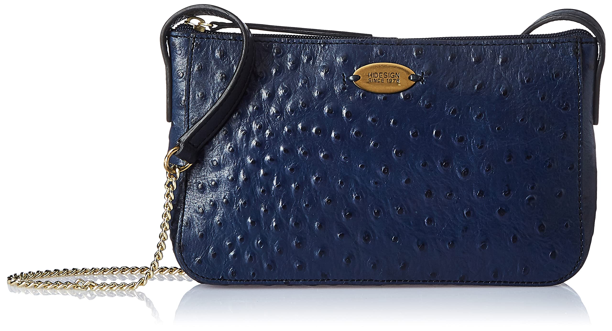 Hidesign womens EE MALALA II Medium Blue M Blue Sling Bag (B08BJ6LTZ7) Amazon Price History, Amazon Price Tracker