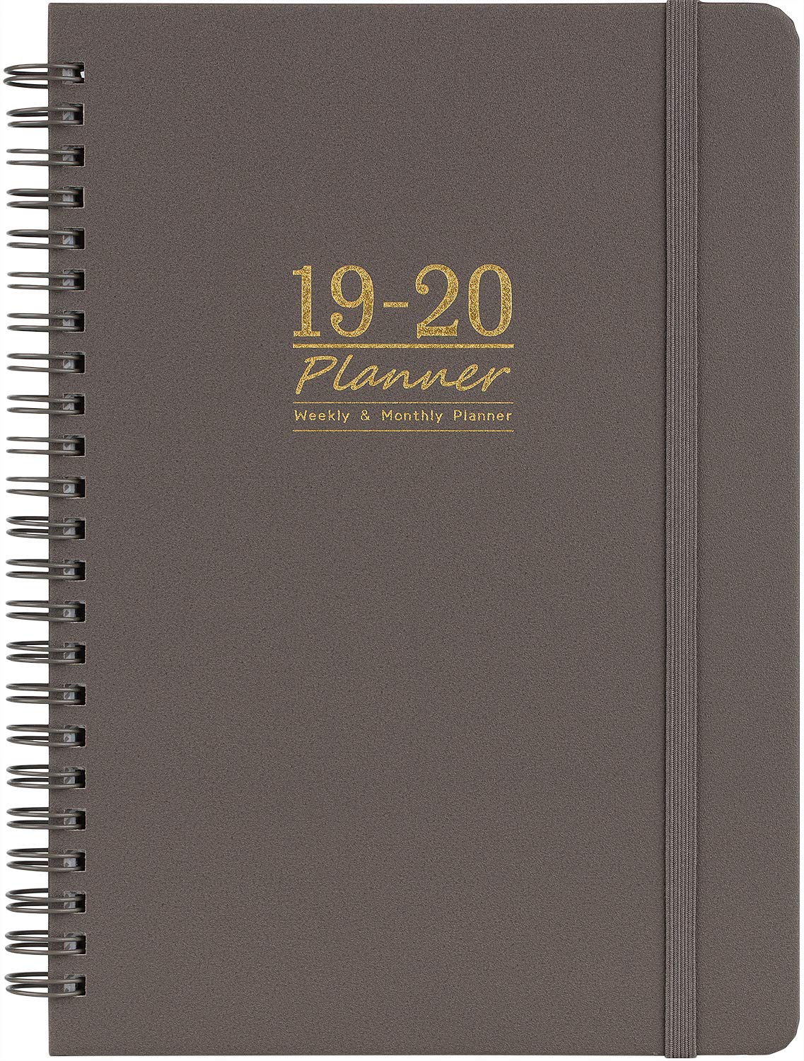 2024 Planner - Weekly Monthly Planner 2024 from January 2024 to December 2024, 6.45" x 8.45", Flexible Cover with Twin-Wire Binding, Tabs