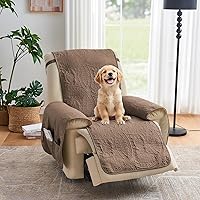 Vista 10 de Fundas acolchadas para silla reclinable, fundas reclinables repelentes al agua, funda reclinable Lazy Boy de ajuste cómodo, funda reclinable apta