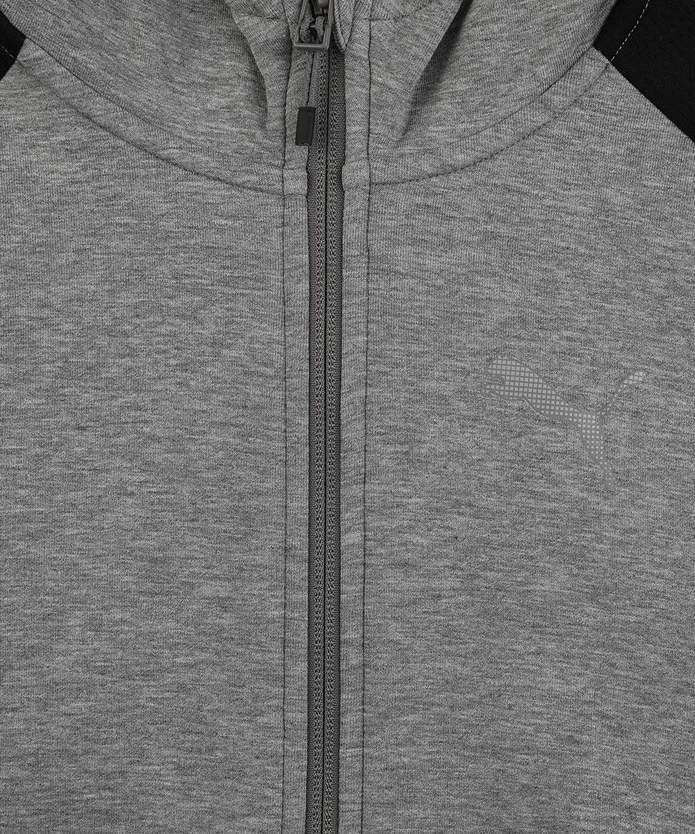 PUMA Evostripe Full-Zip Hoodie B Felpa Bambini e Ragazzi