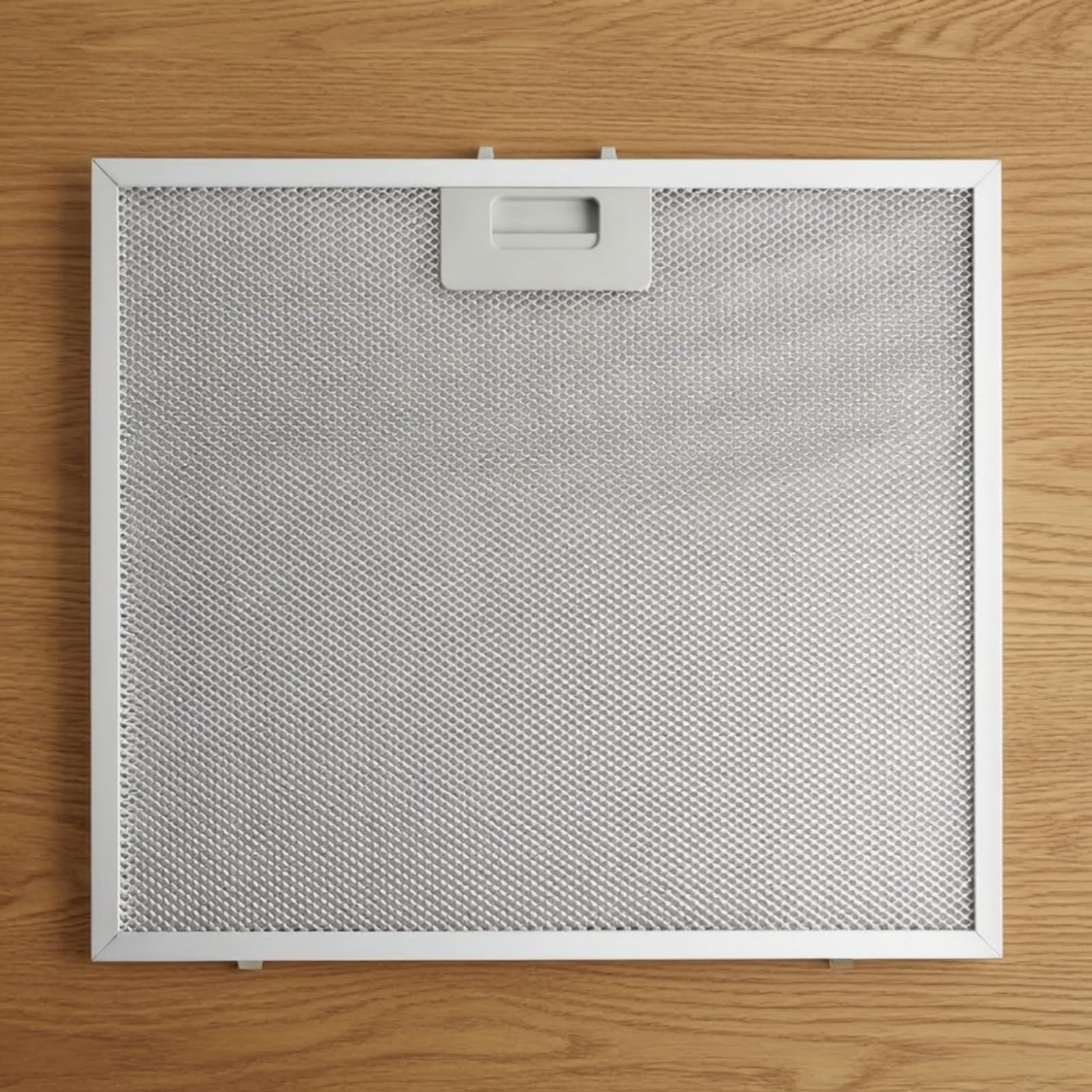 Amagogo Filtro Rete Filtro Aspirazione Griglia Olio Rete Antigrasso in Alluminio Resistente con Superficie Forata E Presa Centrale Adatto per Casa