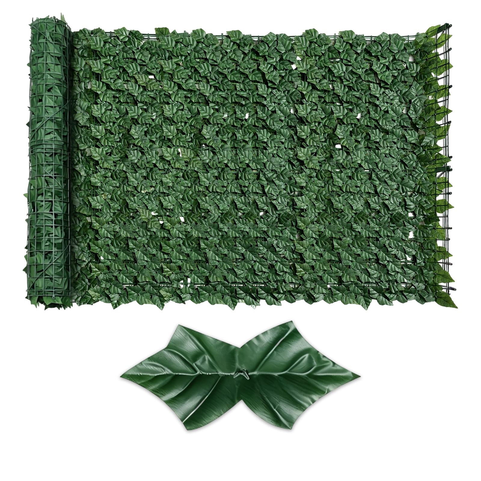 Skloopearg Artificial Ivy Privacy Fence Screen