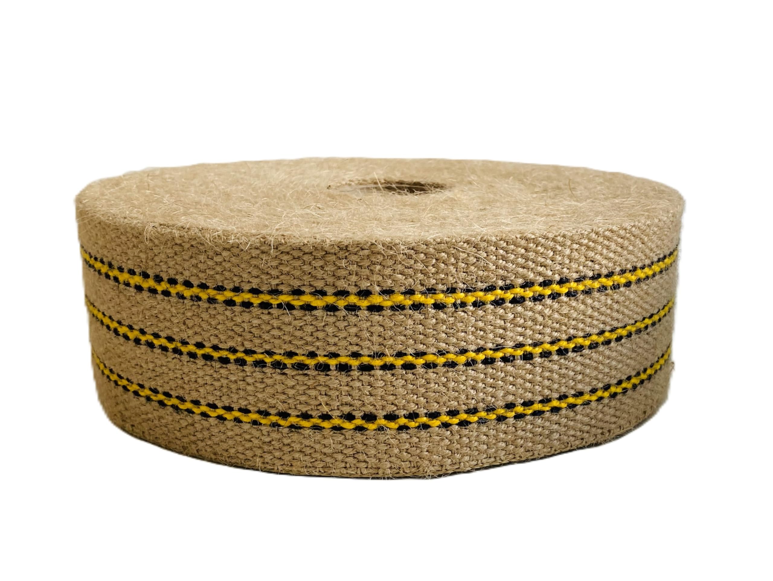 Baumgurt/Baumband – 5/10/25/50 m – Jute, PP, Polyester, Gummi – UV-beständig, nachhaltig, elastisch – je nach Auswahl – Made in Germany (Jute, 5m)