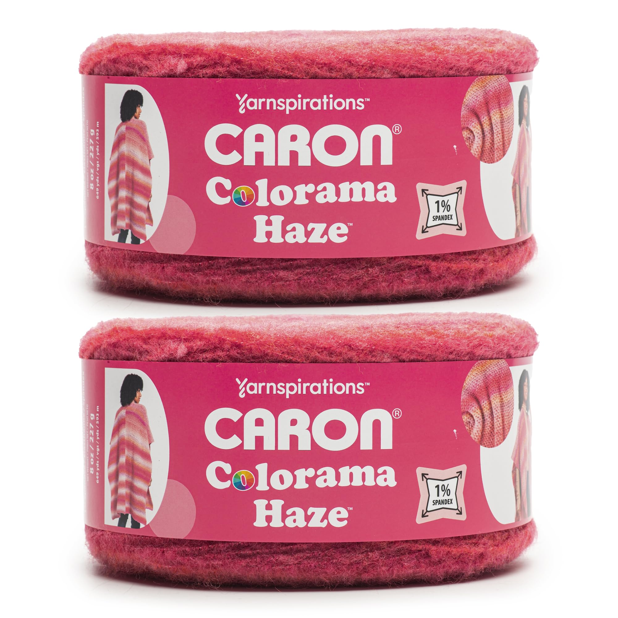 Amazon.com: Caron Colorama Haze Radiant 2 Pack of 227g Yarn