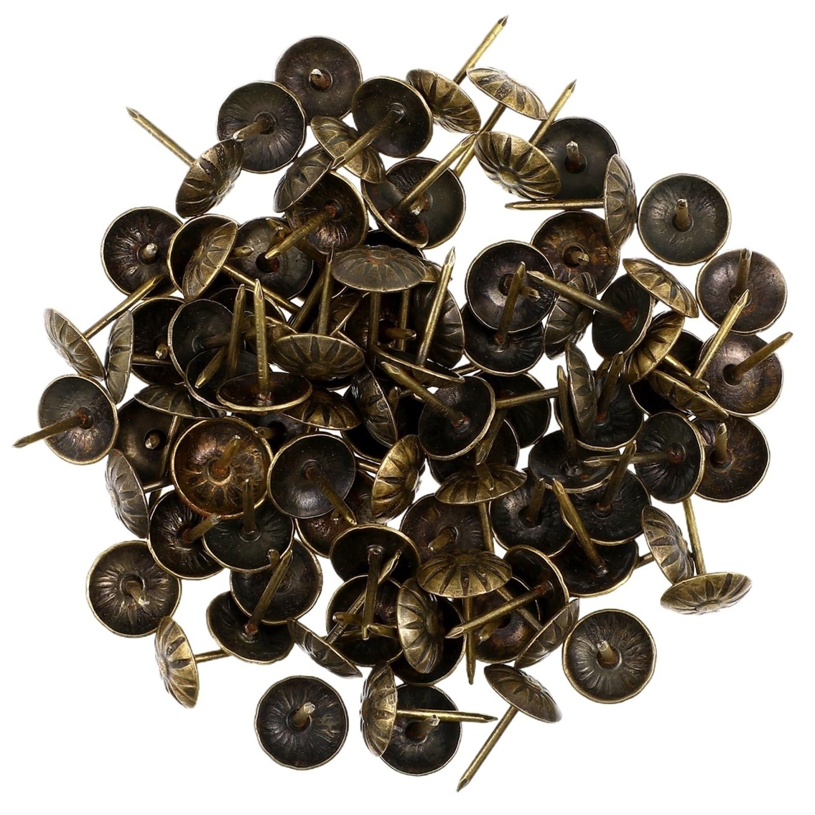 500Pcs Decorative Upholstery Nails Bubble Push Pins Iron Tacks for Couch Chairs Wall Maps