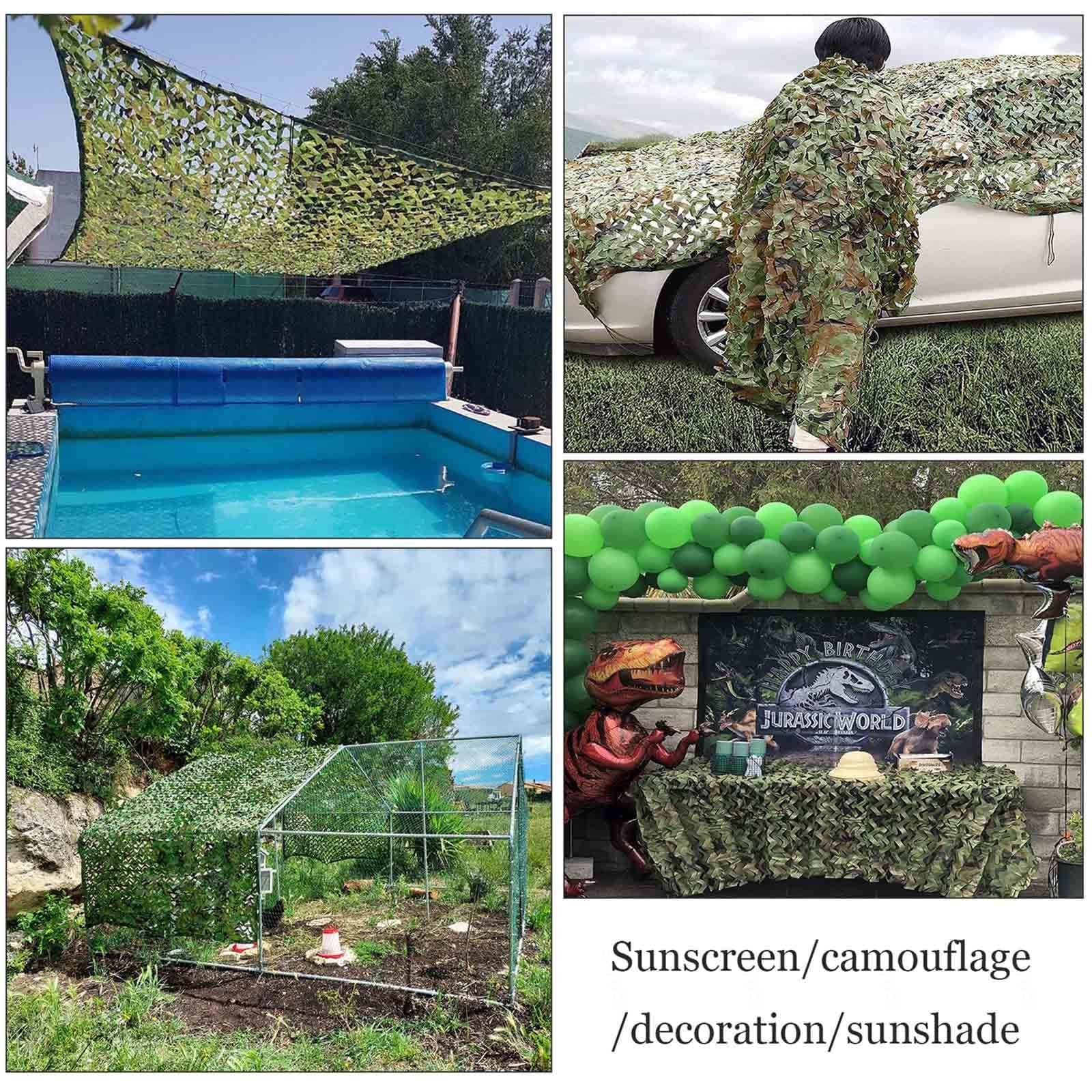 Filet De Camouflage Militaire Forêt : Pour L'airsoft Ou Le Jardin !