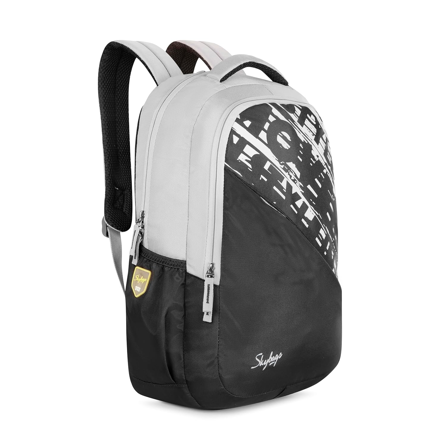 Skybags Fuse Plus 22 Liters Backpack with 17 Inch Laptop Compartment for Men & Women, Side Bottole Pocket, Organiser with Key Chain Holder, Padded Back & Shoulder Strap (Grey) 15 81WPopjgEQL. SL1500