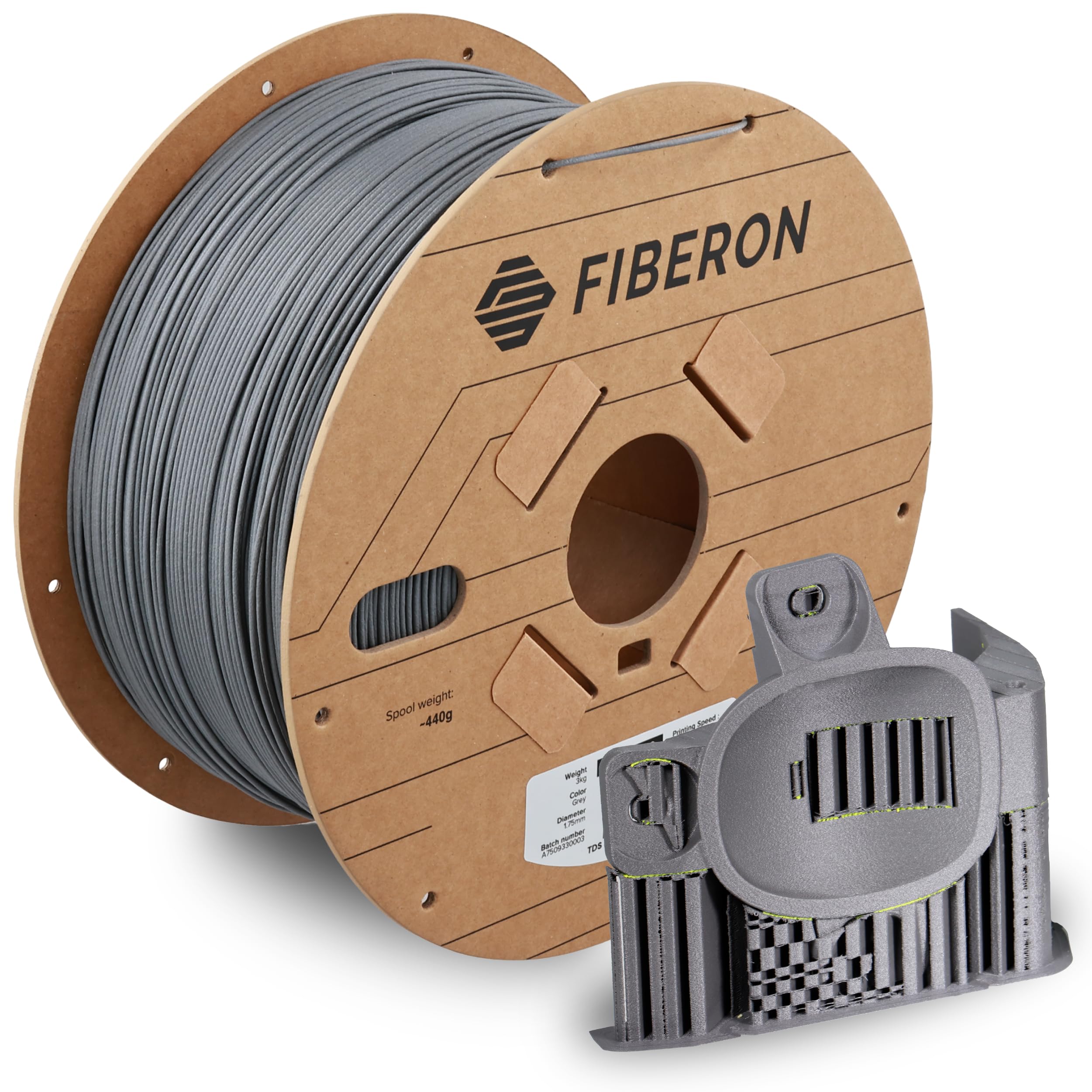 Amazon.com: Polymaker Fiberon PPS-GF20 Filament 1.75mm 3kg Spool 