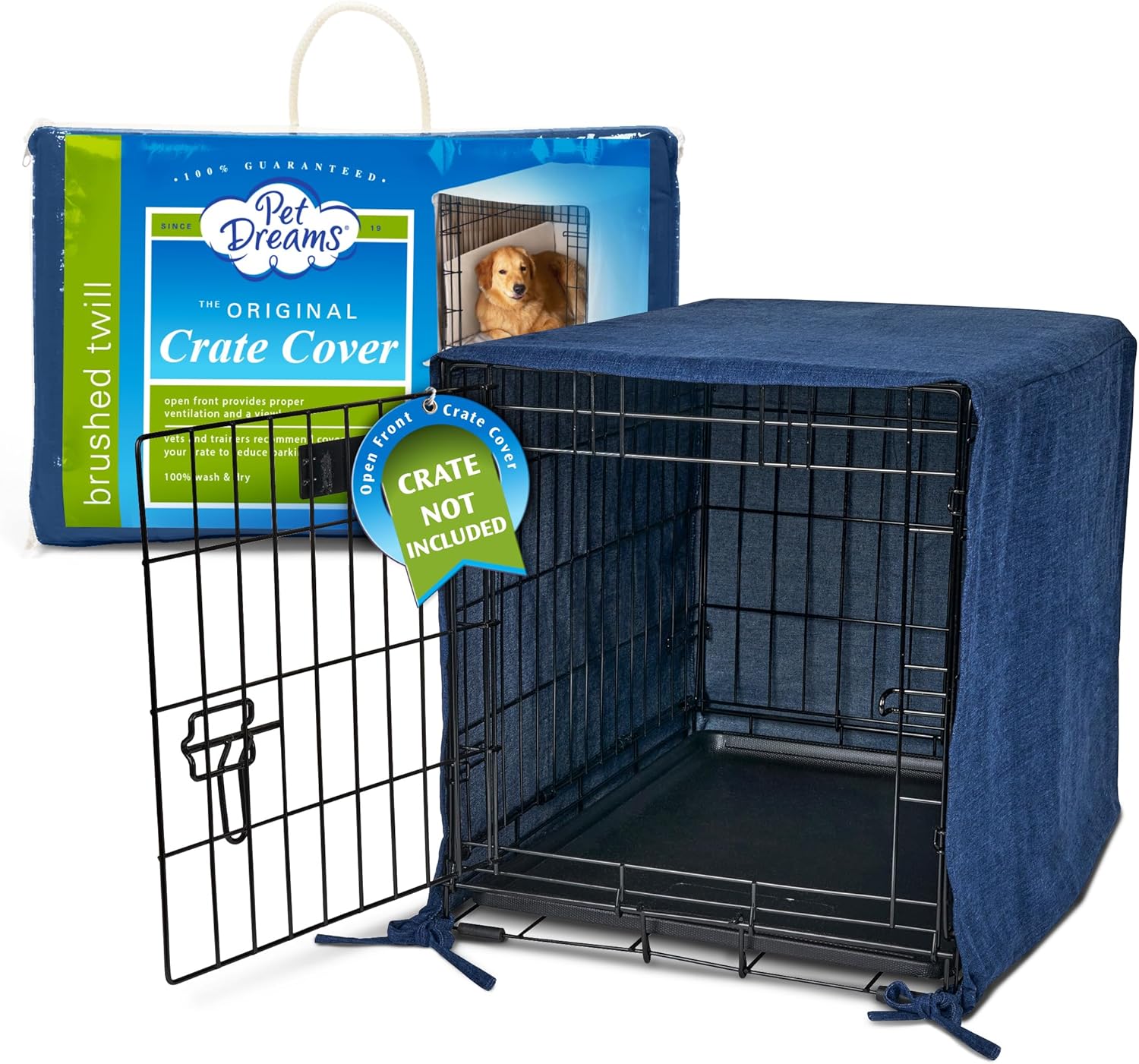 Pet Dreams Dog Crate Cover, Breathable, Dog Kennel Cover