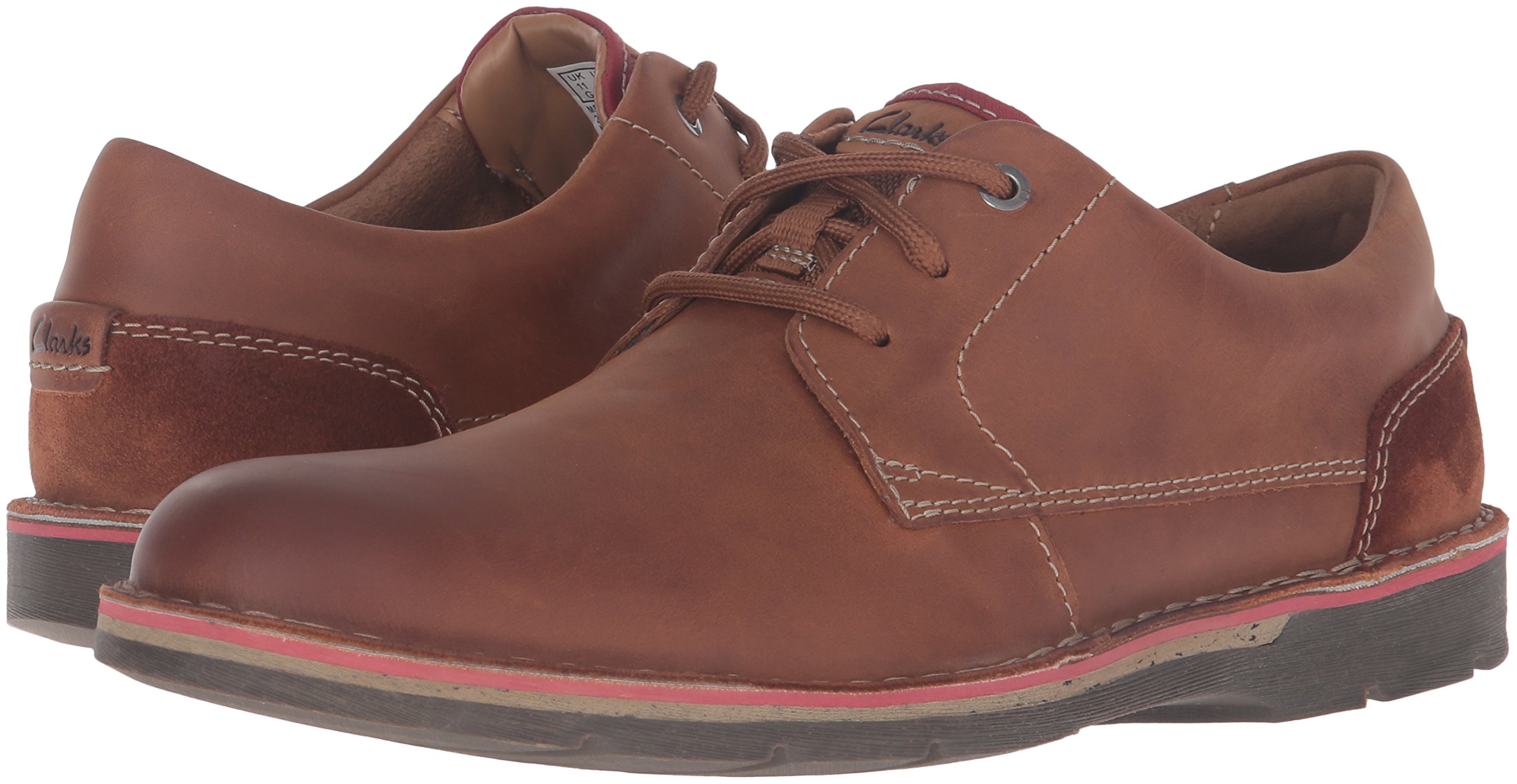 Clarks‎ Edgewick Plain Men\'s Leather Oxford Shoes Size 10 Brown Clarks Mens Edgewick Plain Oxford | Desertcart Cayman Islands main image 4