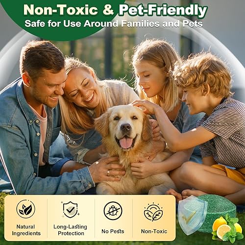 Miniatura 4 de 32PCS Mouse Rodent Repellent, Natural Mouse Repellent Peppermint Oil for Mice, Rats, Squirrels, Spiders and Pests, Keeps Pests Away Effectively from