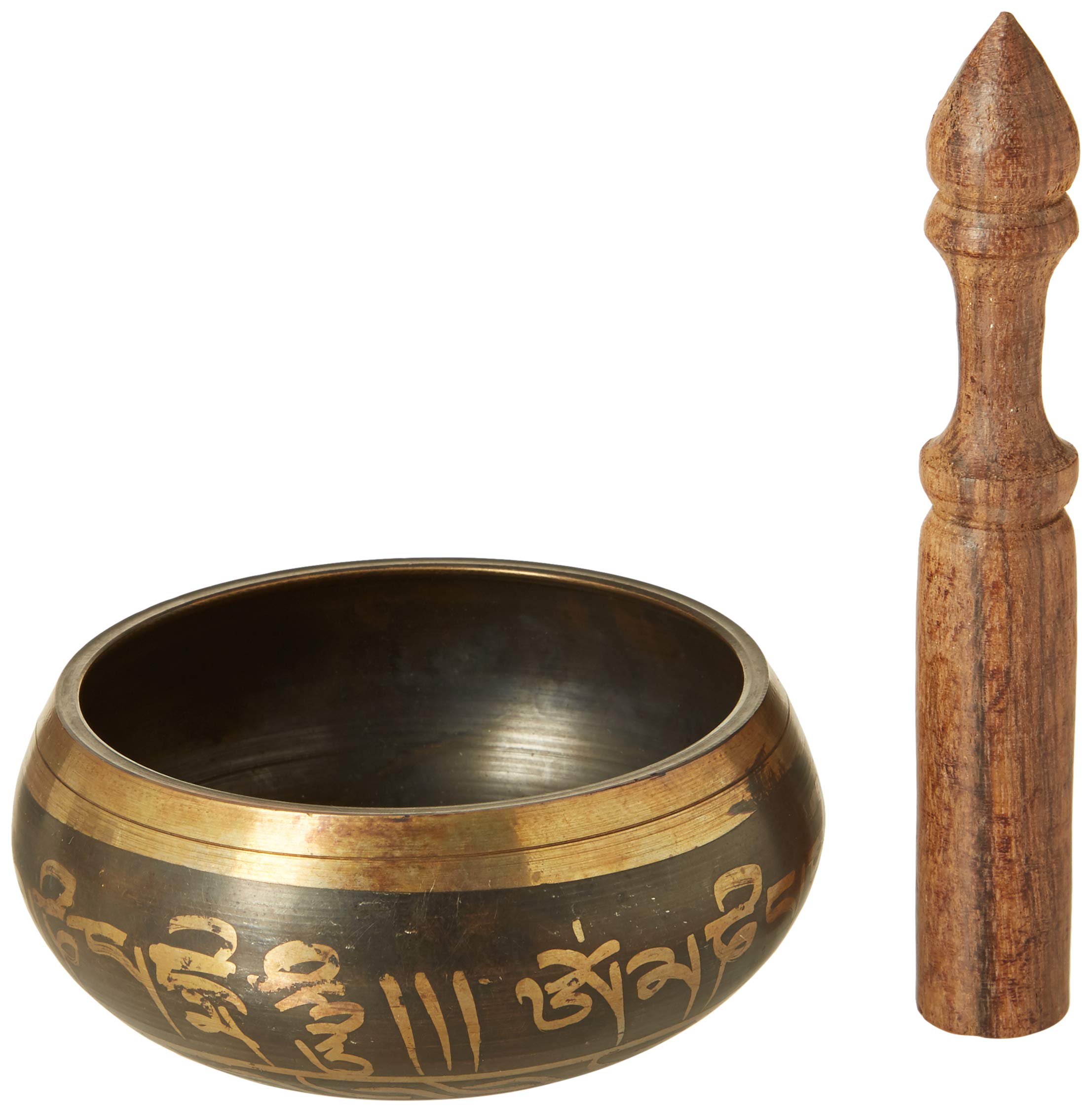 Suede / Wood 1 Singing Bowl Mallet Tool Red