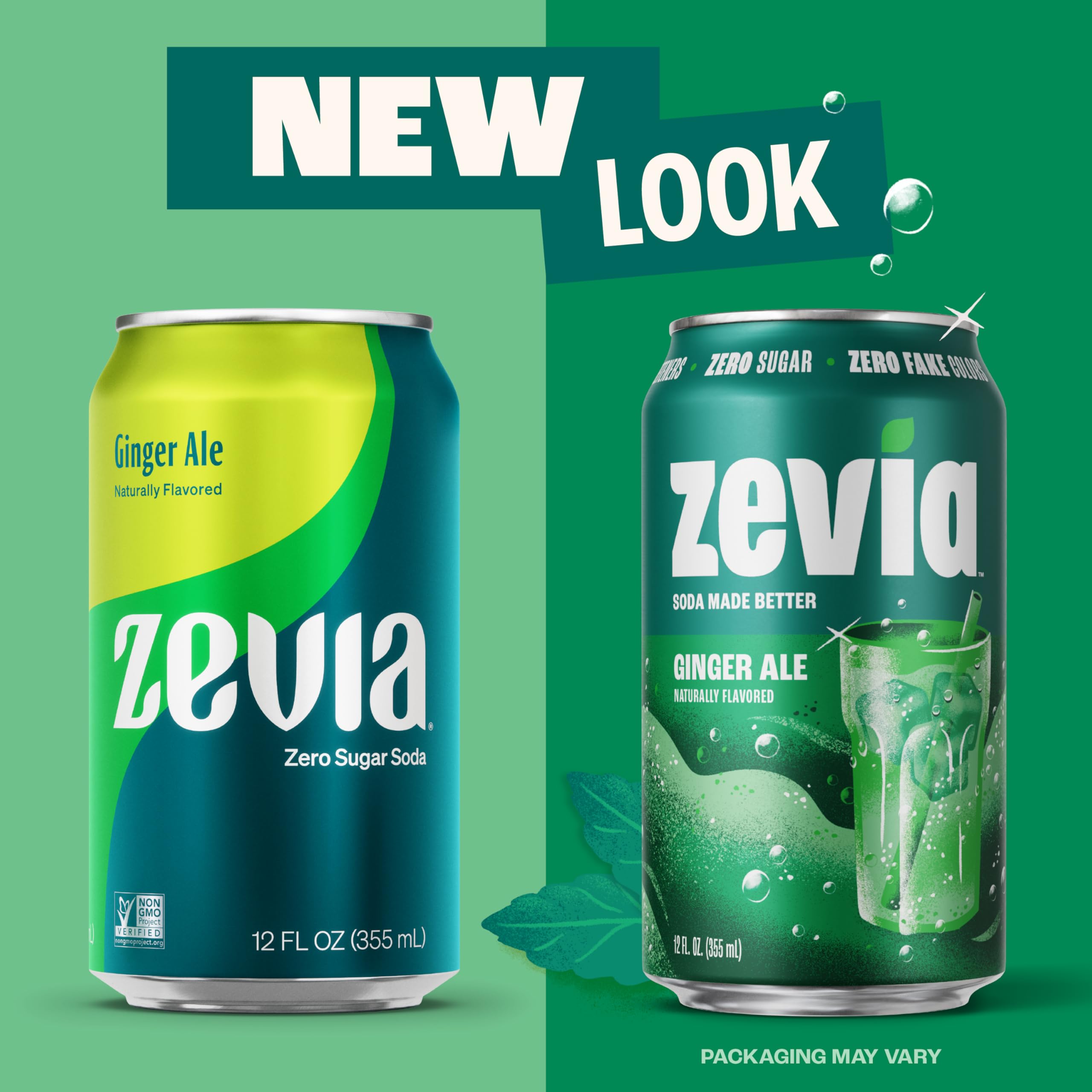 Zevia Zero Calorie Soda Ginger Ale 12 Ounce Cans Pack of 6 product thumbnail 8