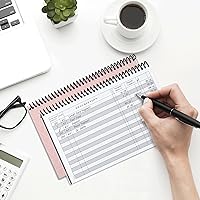 Vista 5 de The Superior Register - Sencillo rastreador de cuentas - Gran registro de cheques y libro de contabilidad financiera - Registro de tarjeta de débito