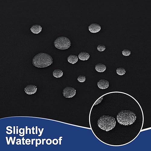 Miniatura 5 de homing Paquete de 2 manteles rectangulares ajustables, manteles de tela lavable para mesas de 6 pies, mantel resistente al agua para fiestas,